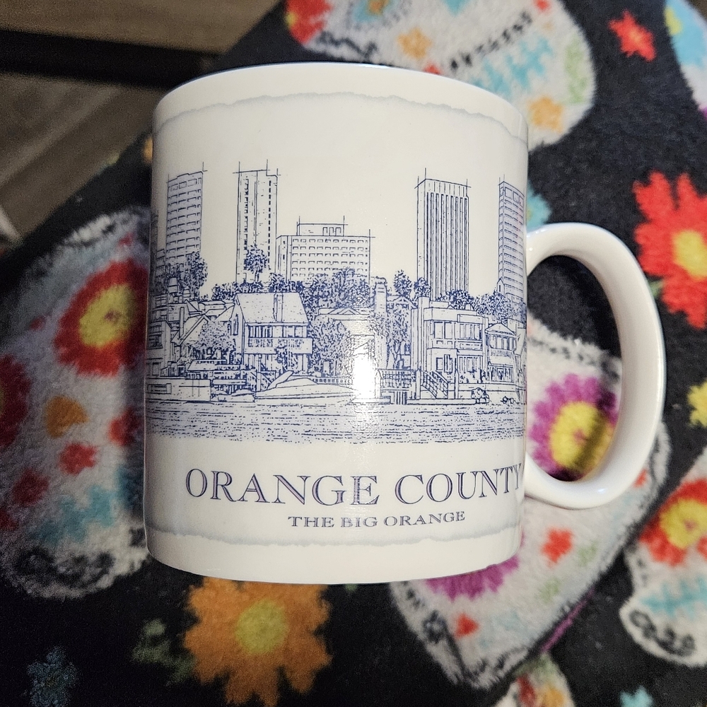 Starbucks Orange County "The Big Orange" Collectible Mug